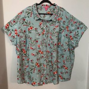 Casual button front shirt